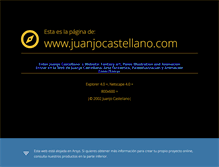 Tablet Screenshot of juanjocastellano.com